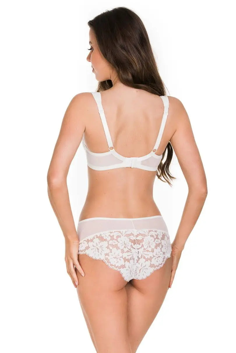 Reggiseno soft con ferretto - jasmin plunge - bianco