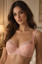 Reggiseno soft con ferretto - jasmin plunge - rosa cipria