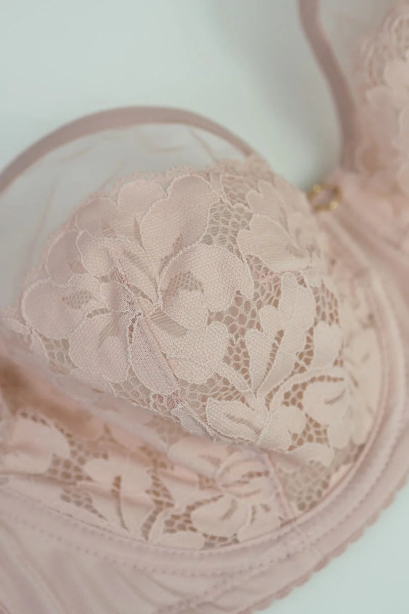 Reggiseno soft con ferretto - jasmin plunge - rosa cipria