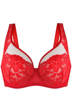 Reggiseno soft con ferretto - jasmin plunge - rosso