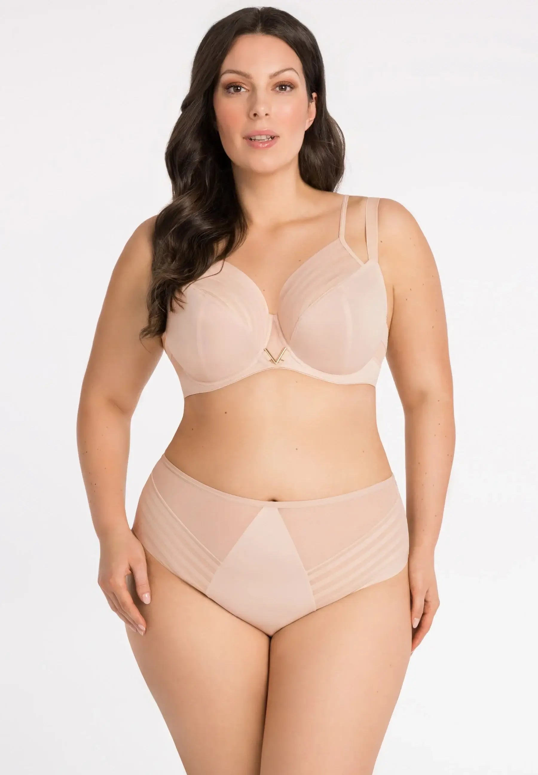 Yoko | reggiseno soft con ferretto - beige - coppe