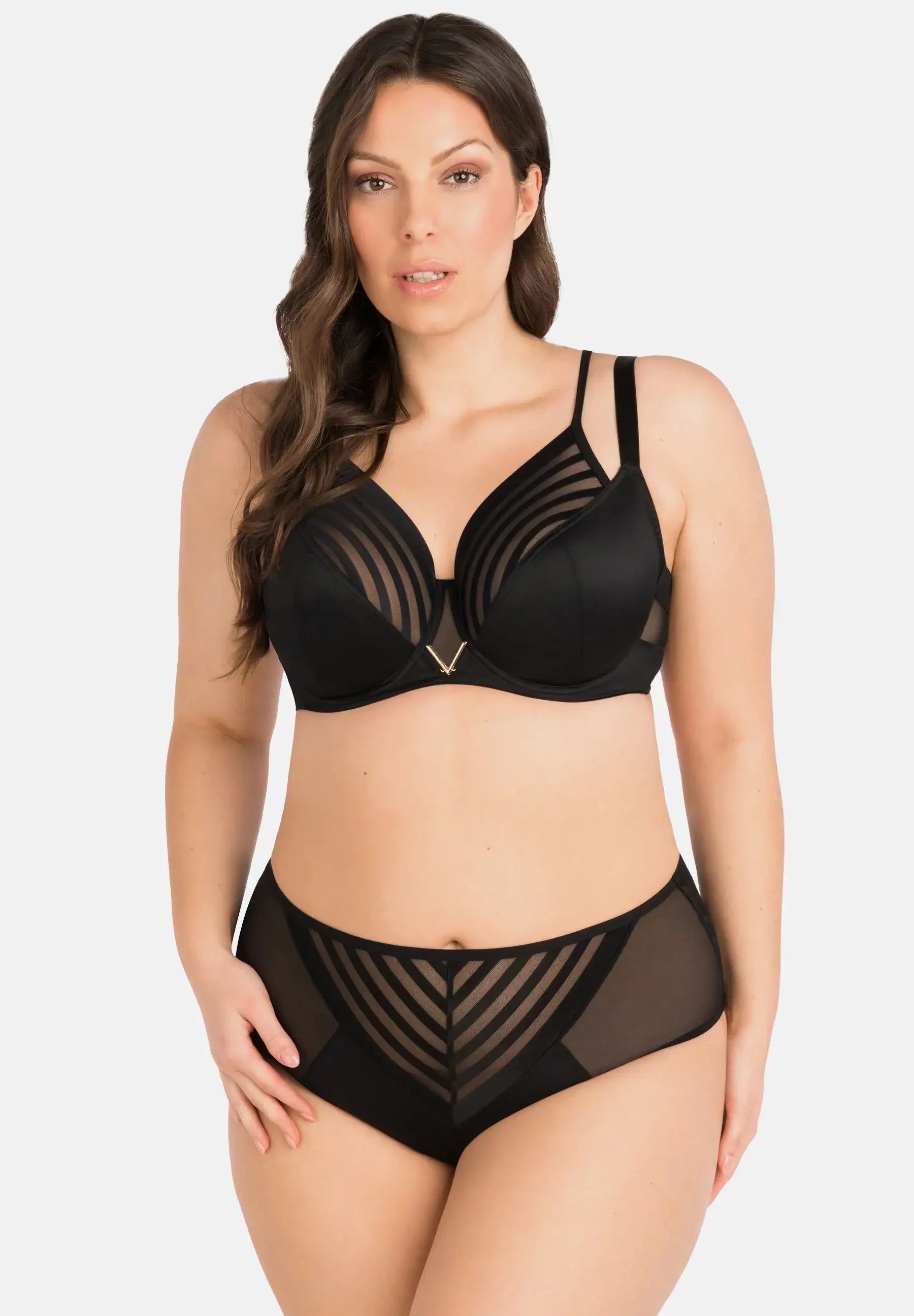 Reggiseno soft con ferretto - yoko - nero - coppe