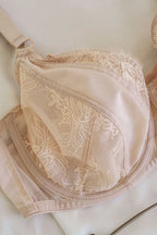 Reggiseno soft in pizzo - monaco - beige