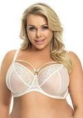 Reggiseno soft in tulle a doppio strato (paradise) - ecru