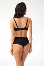 Reggiseno soft in tulle a doppio strato (paradise) - nero