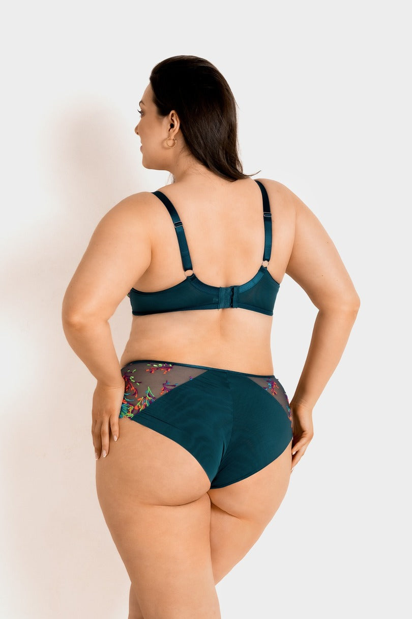 Reggiseno soft in tulle ricamato - illusion soft