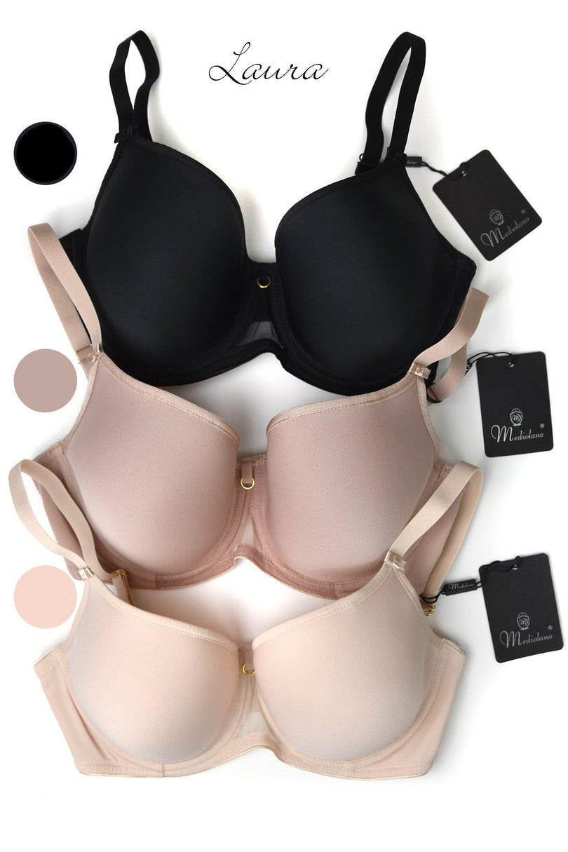 Reggiseno spacer ultraleggero e traspirante laura beige