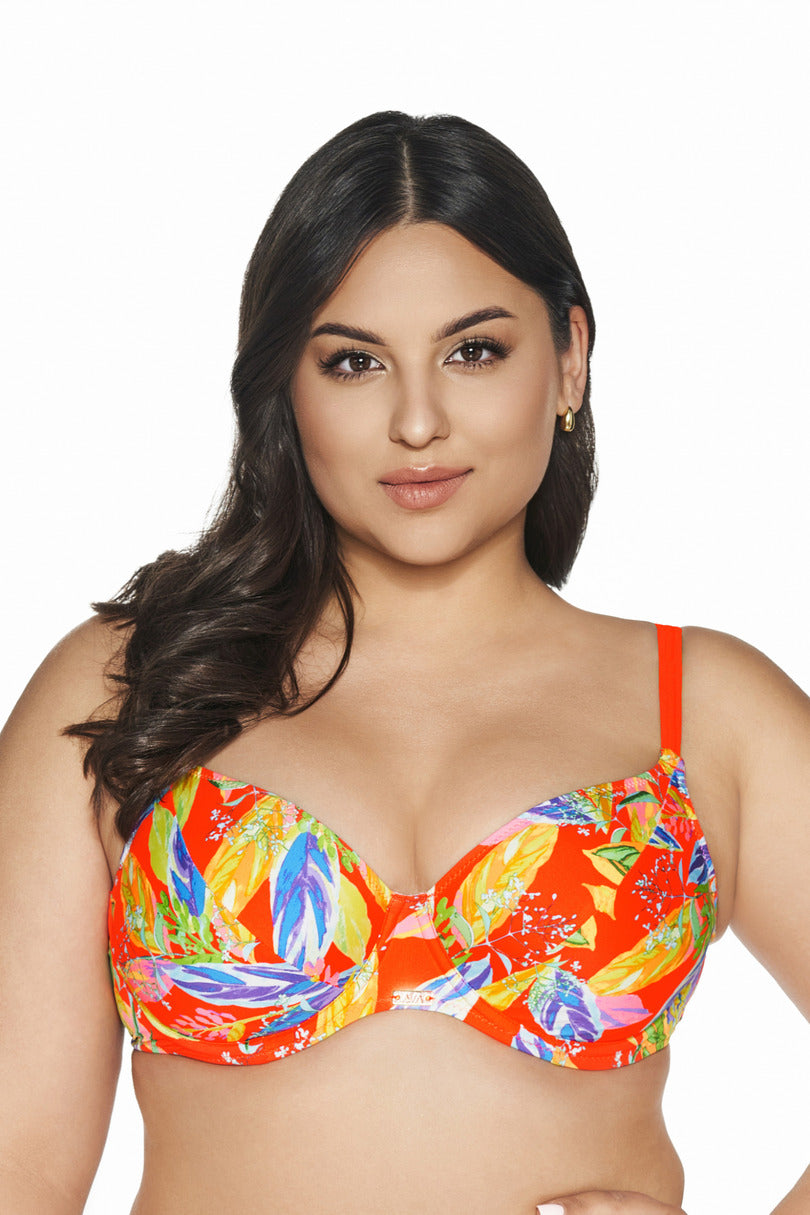 77334-1-BIUSTONOSZ KĄPIELOWY SK 227 VIVID ORANGE 1