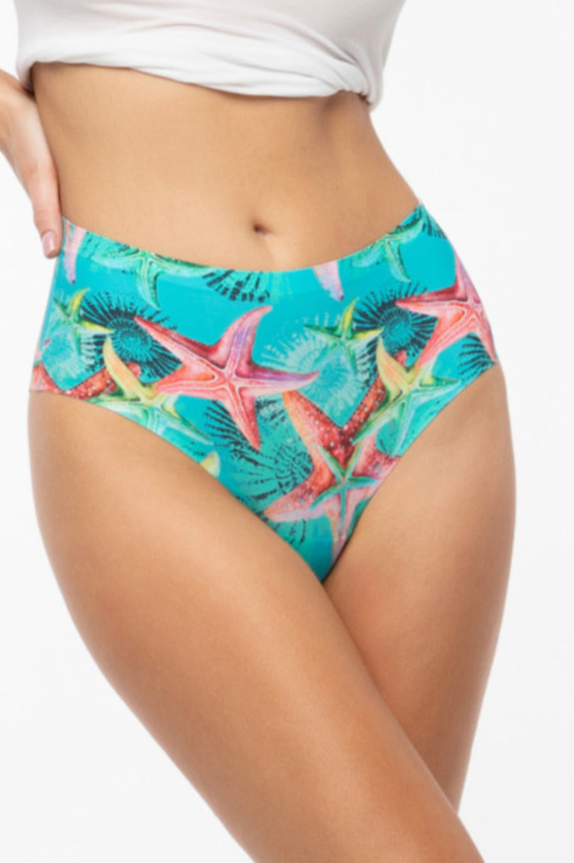 SEA STARS | Slip brasiliano donna - Simple brasil maxi - Lullaby Lingerie