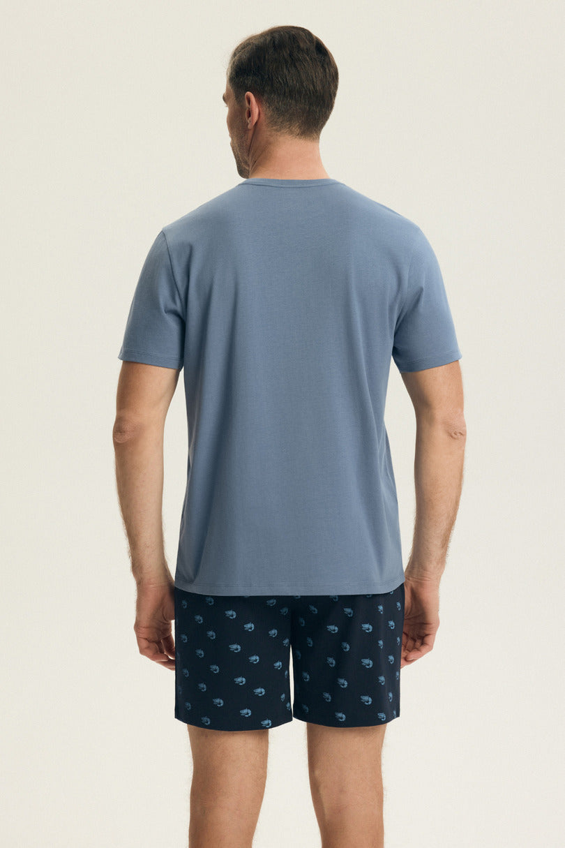 Brad | Pigiama da uomo in cotone 100% naturale - Lullaby Lingerie