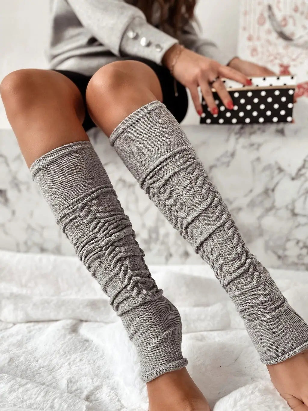 Scaldamuscoli da donna in cotone elasticizzato - 0705