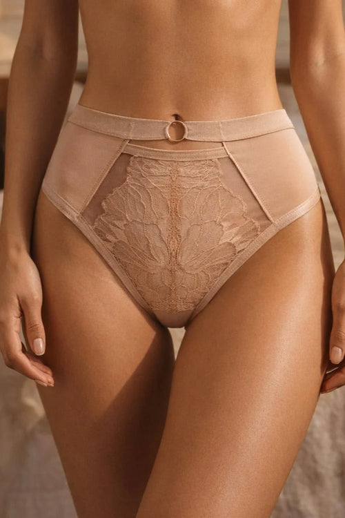 (selena) slip da donna a vita alta in pizzo