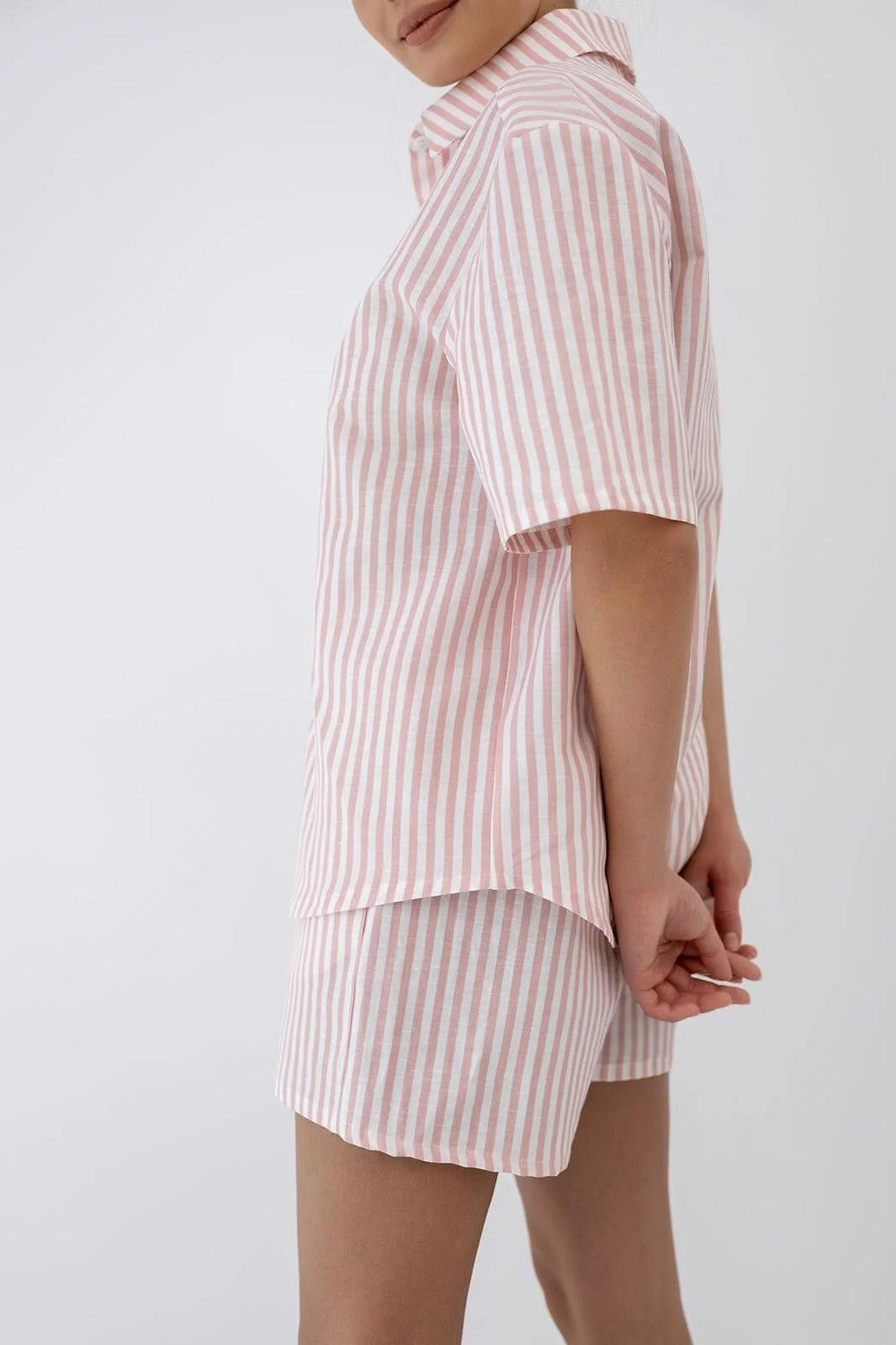 Selene | pigiama donna premium – misto lino e cotone