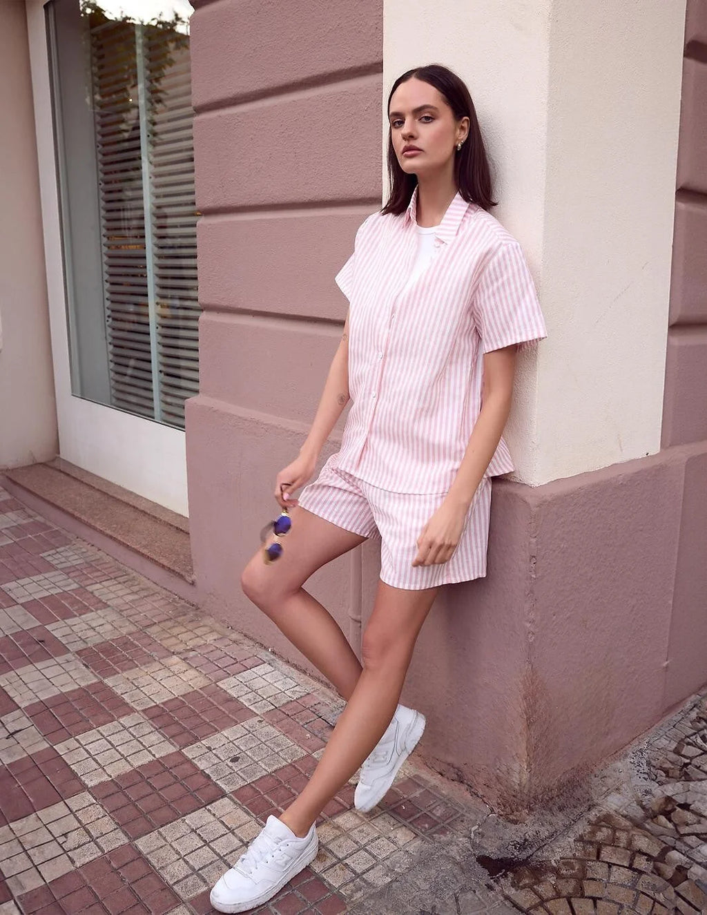 Selene | pigiama donna premium – misto lino e cotone