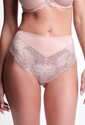 Shimmer - slip donna brasiliano in microfibra e pizzo