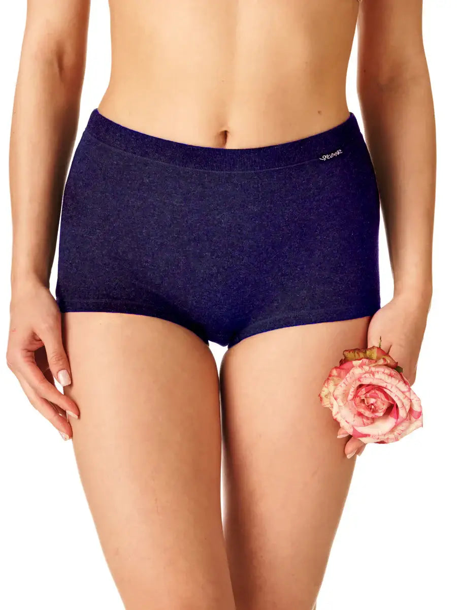 Shorts caldi mélange con fascia - hot touch lxc 729