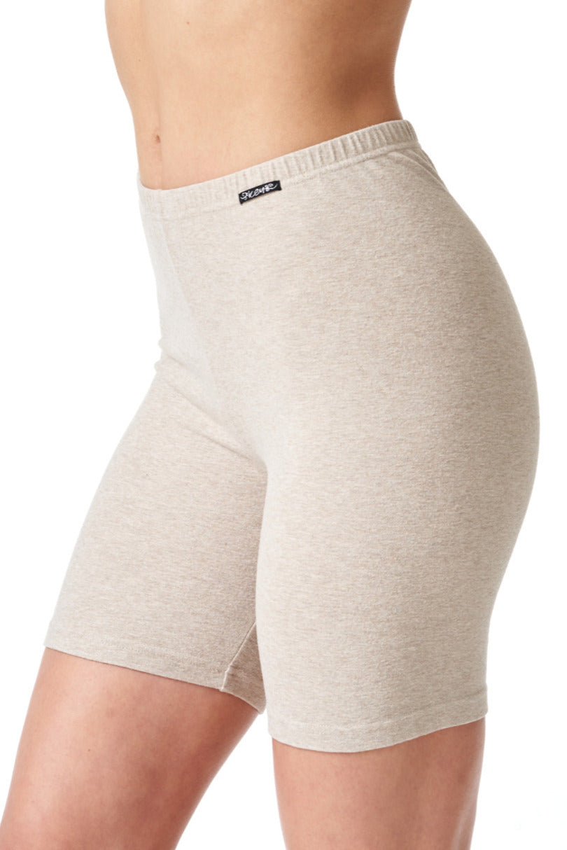 Shorts donna caldi in cotone felpato elasticizzato - hot