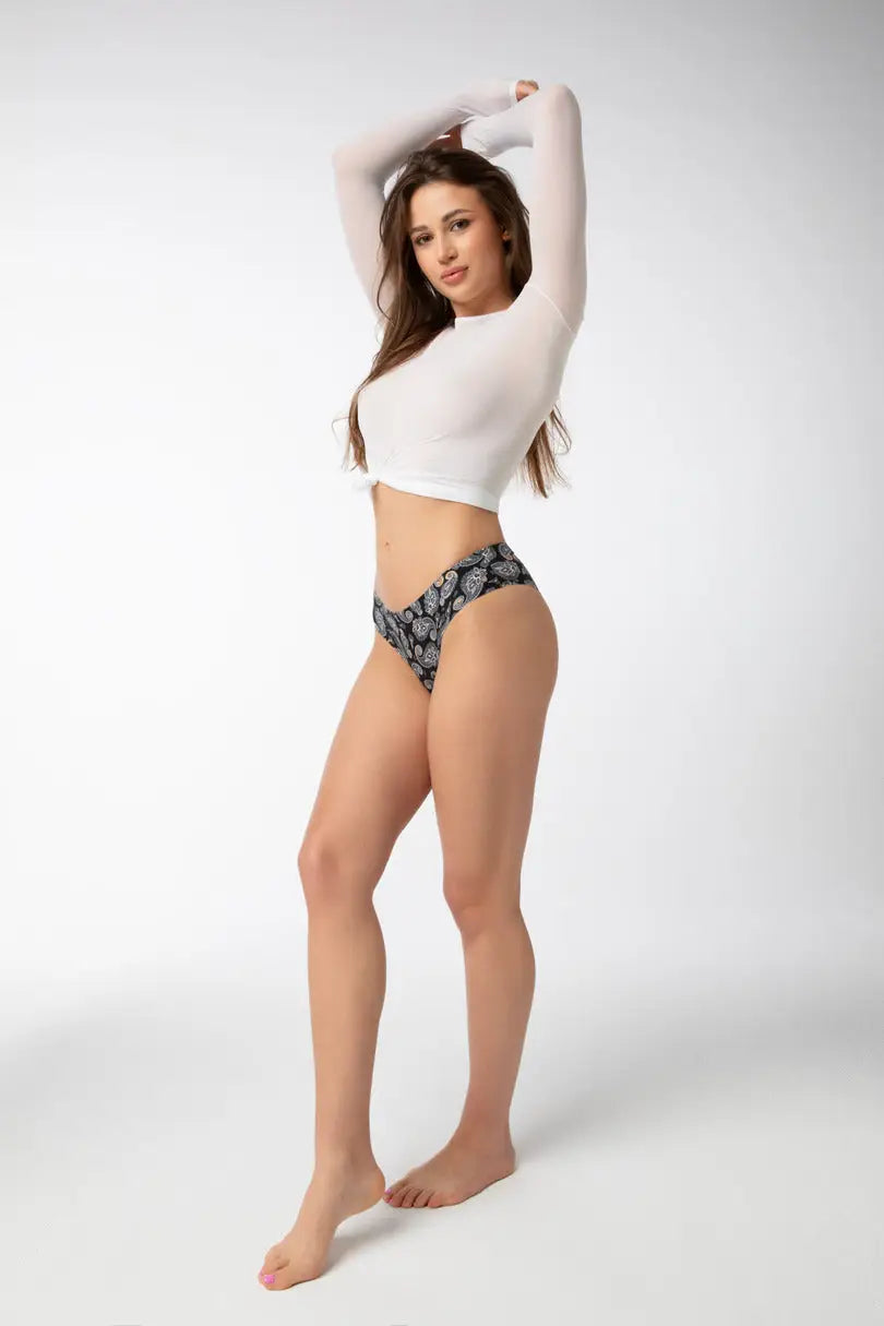 (simple brasil) slip brasiliano da donna in microfibra