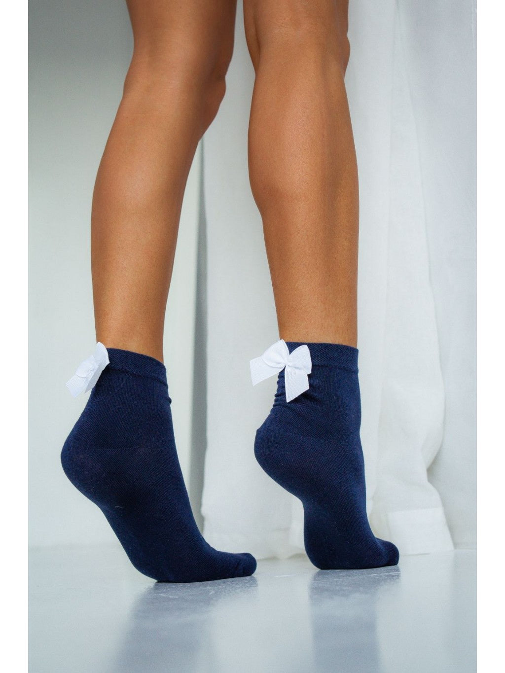 Calcetines de mujer con lazo - 0965