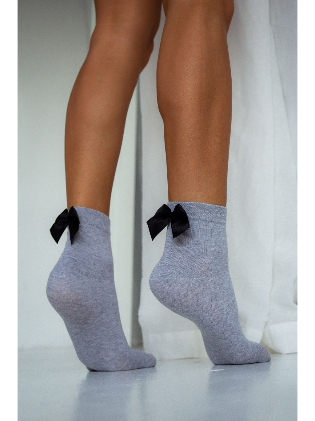 Calzini da donna con fiocco - 0965