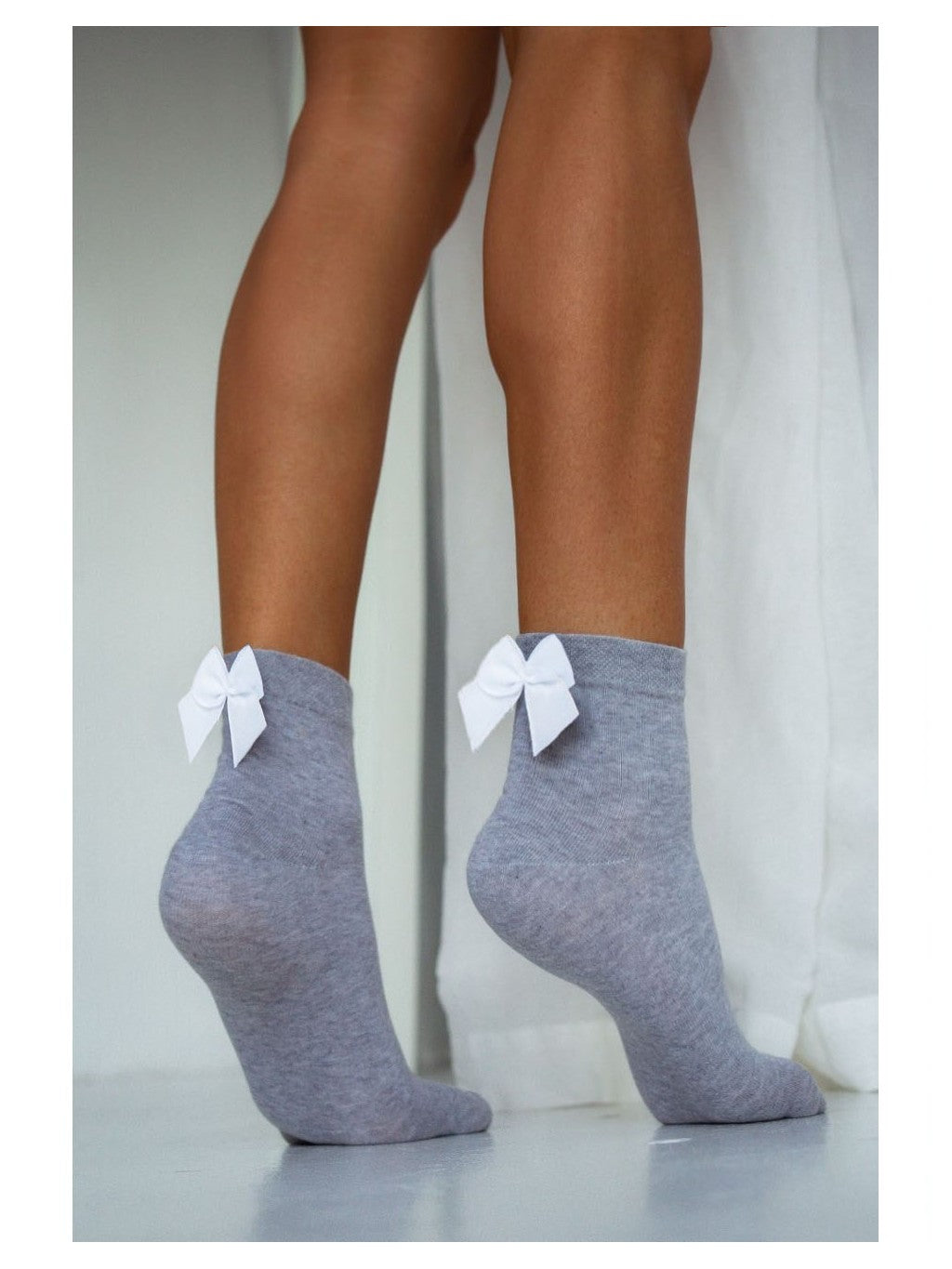 Calzini da donna con fiocco - 0965