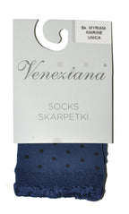 Skarpetki veneziana myriam azzurro