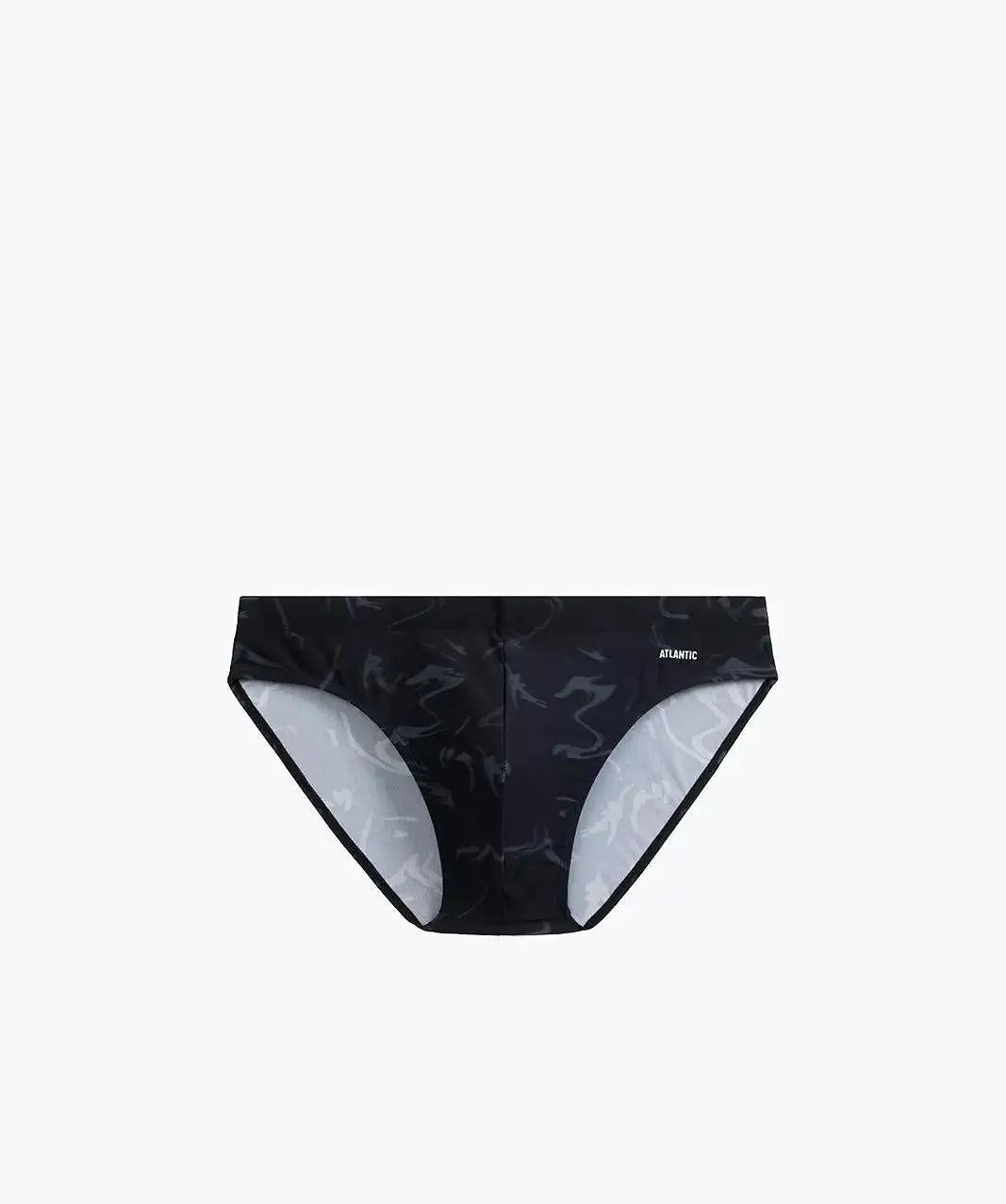 Slip da bagno uomo in microfibra stampata - kmt-339