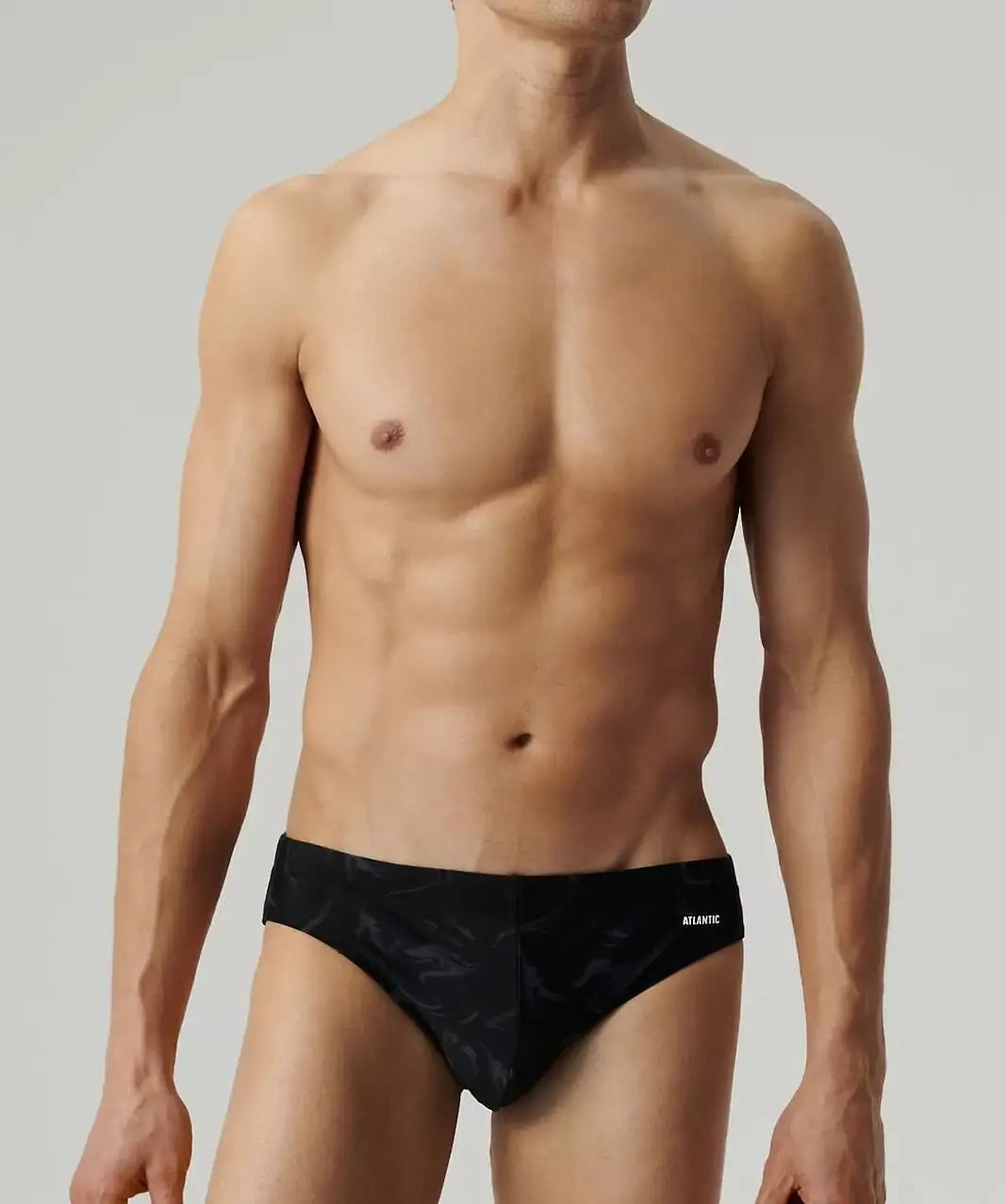 Slip da bagno uomo in microfibra stampata - kmt-339