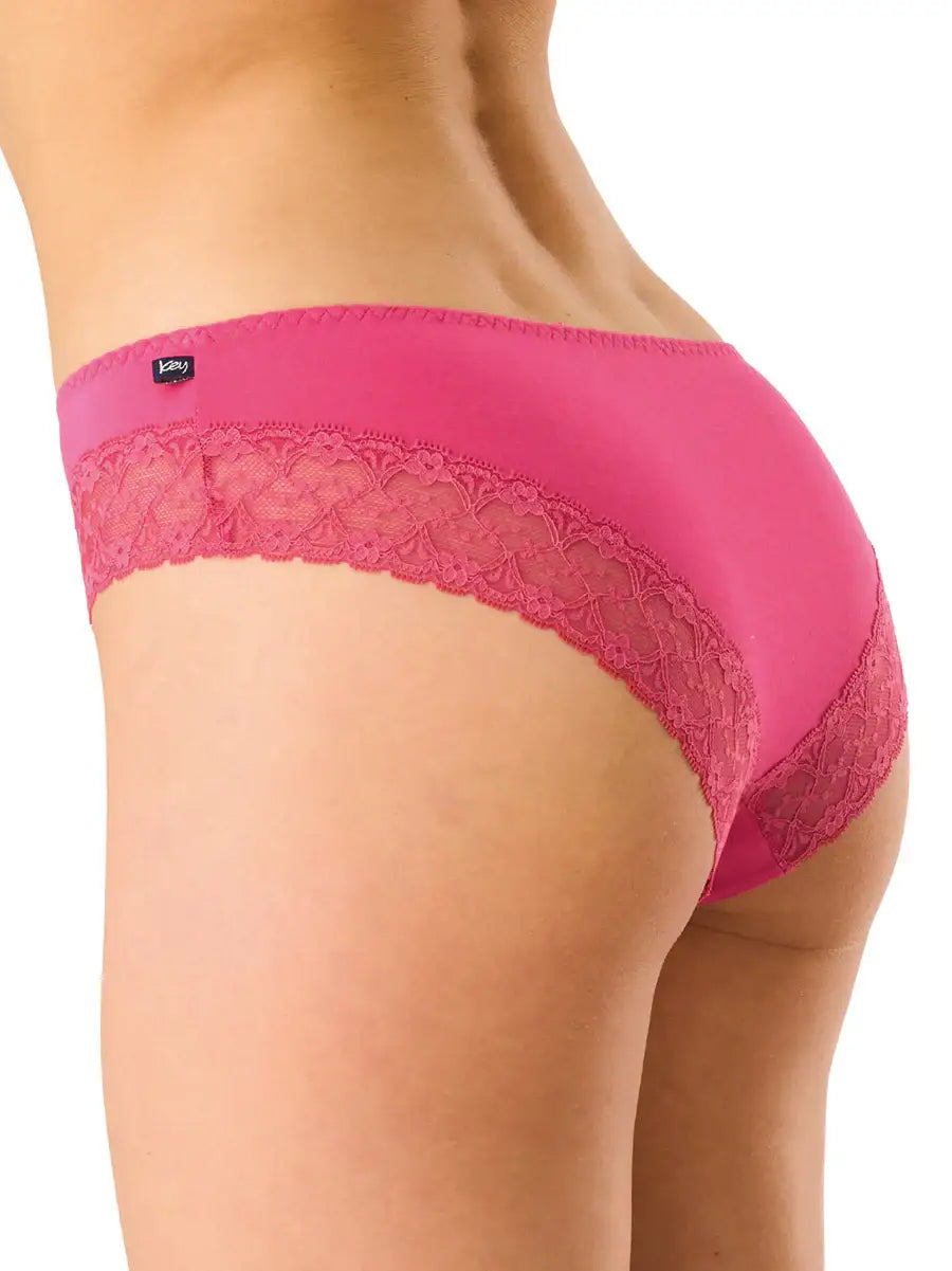 Slip in bamboo e pizzo - pack da 2 pezzi (nantes lpb 516)