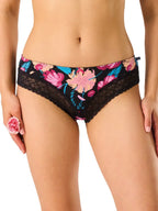Slip in bamboo e pizzo - pack da 2 pezzi (nantes lpb 516)
