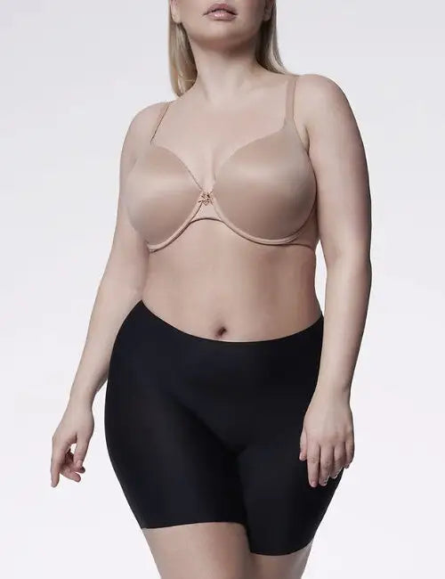 Slip bermuda comfort in microfibra - finiture invisibili