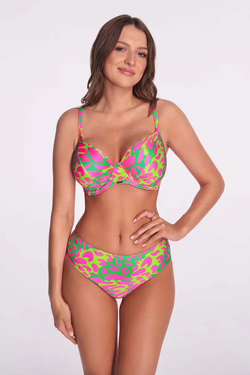 Slip bikini brasiliana (neon safari)