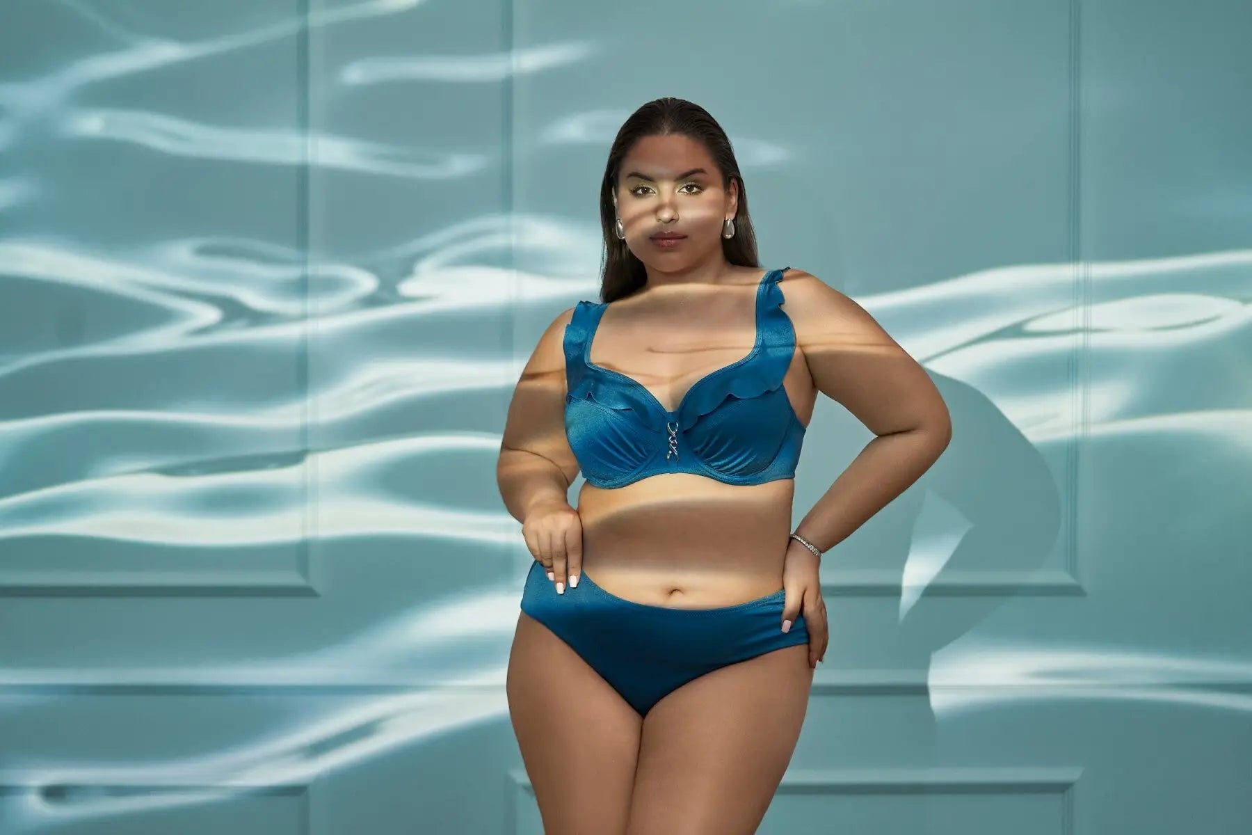 Slip bikini brasiliano - azure