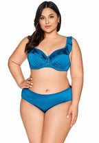 Slip bikini brasiliano - azure
