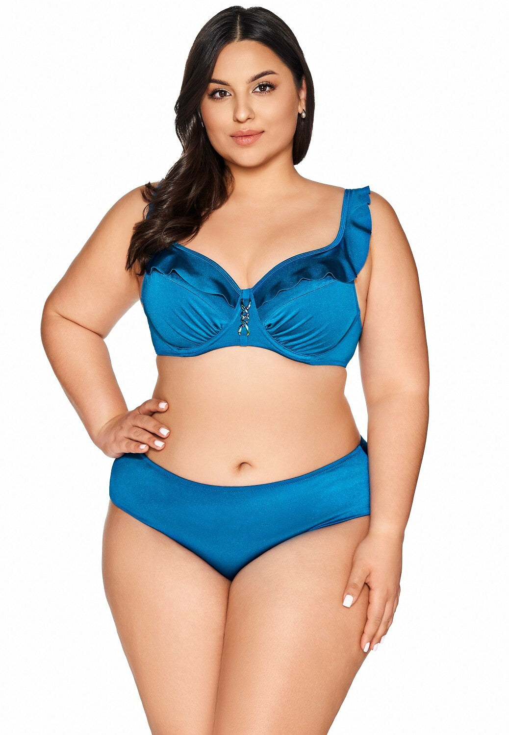 Slip bikini brasiliano - azure