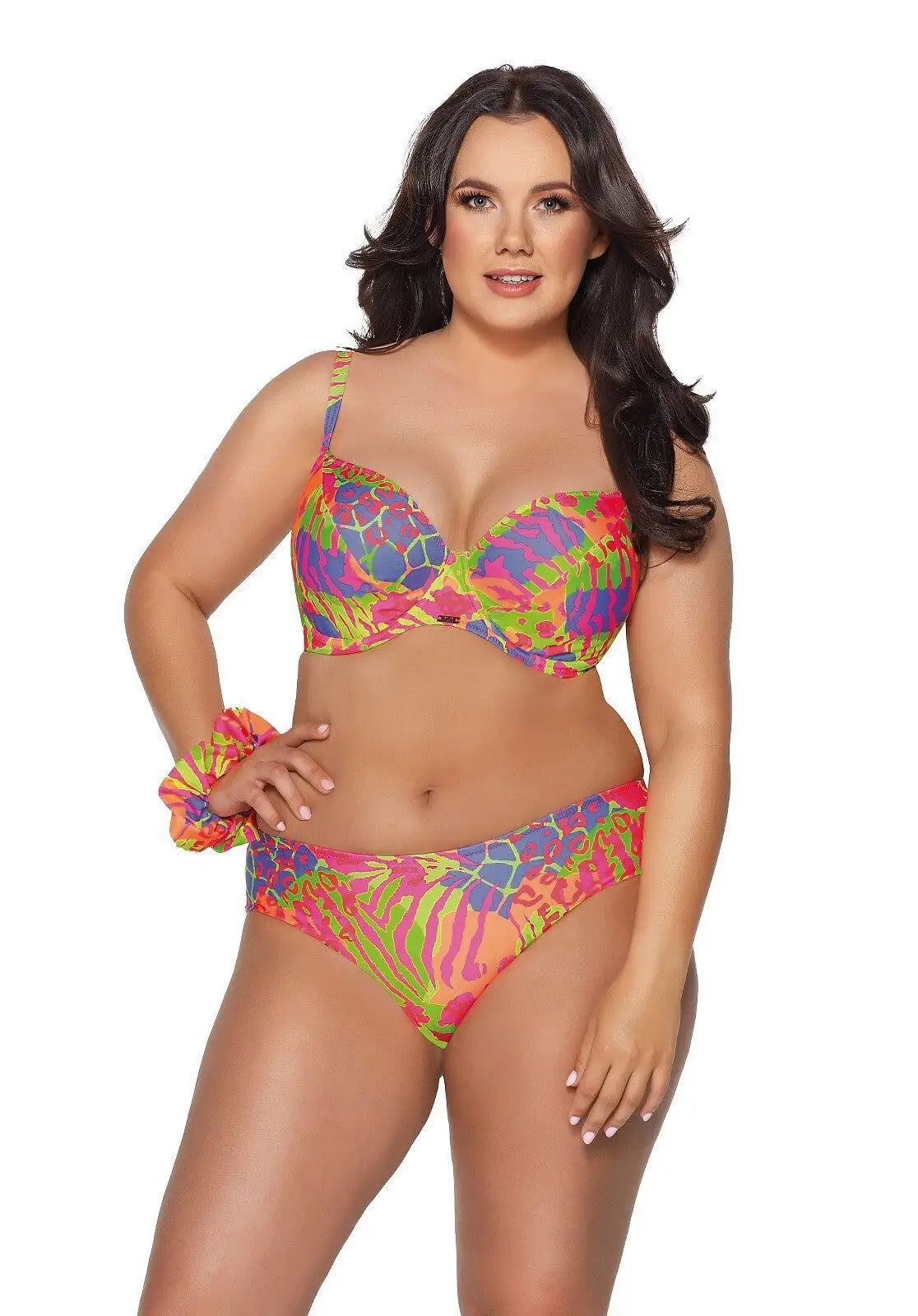 Slip bikini brasiliano - fluo