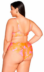 Slip bikini brasiliano - tangerine