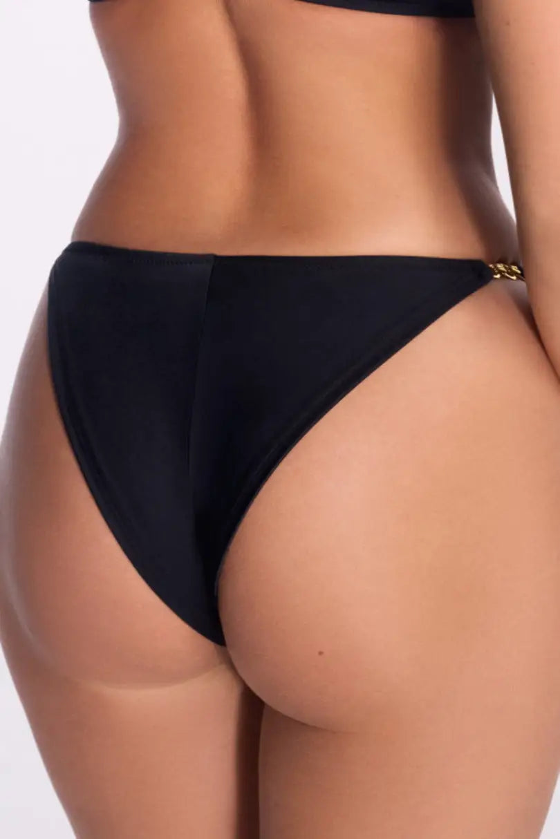 Slip bikini brasiliano a v (new black)