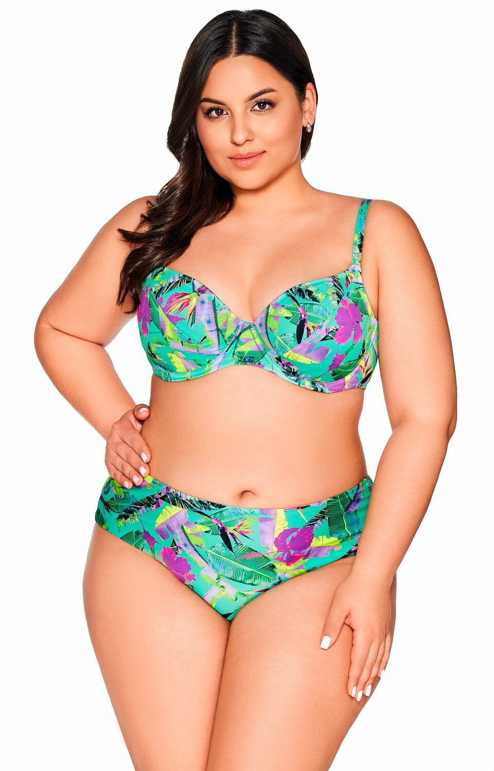 Slip bikini brasiliano - vibrant green