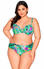 Slip bikini brasiliano - vibrant green