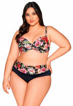 Slip bikini - floral