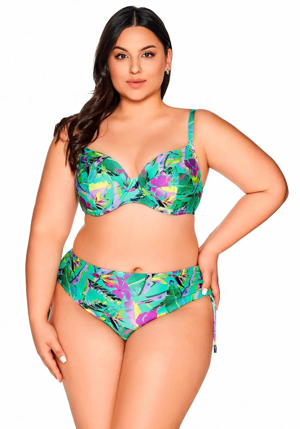 Slip bikini - vibrant green