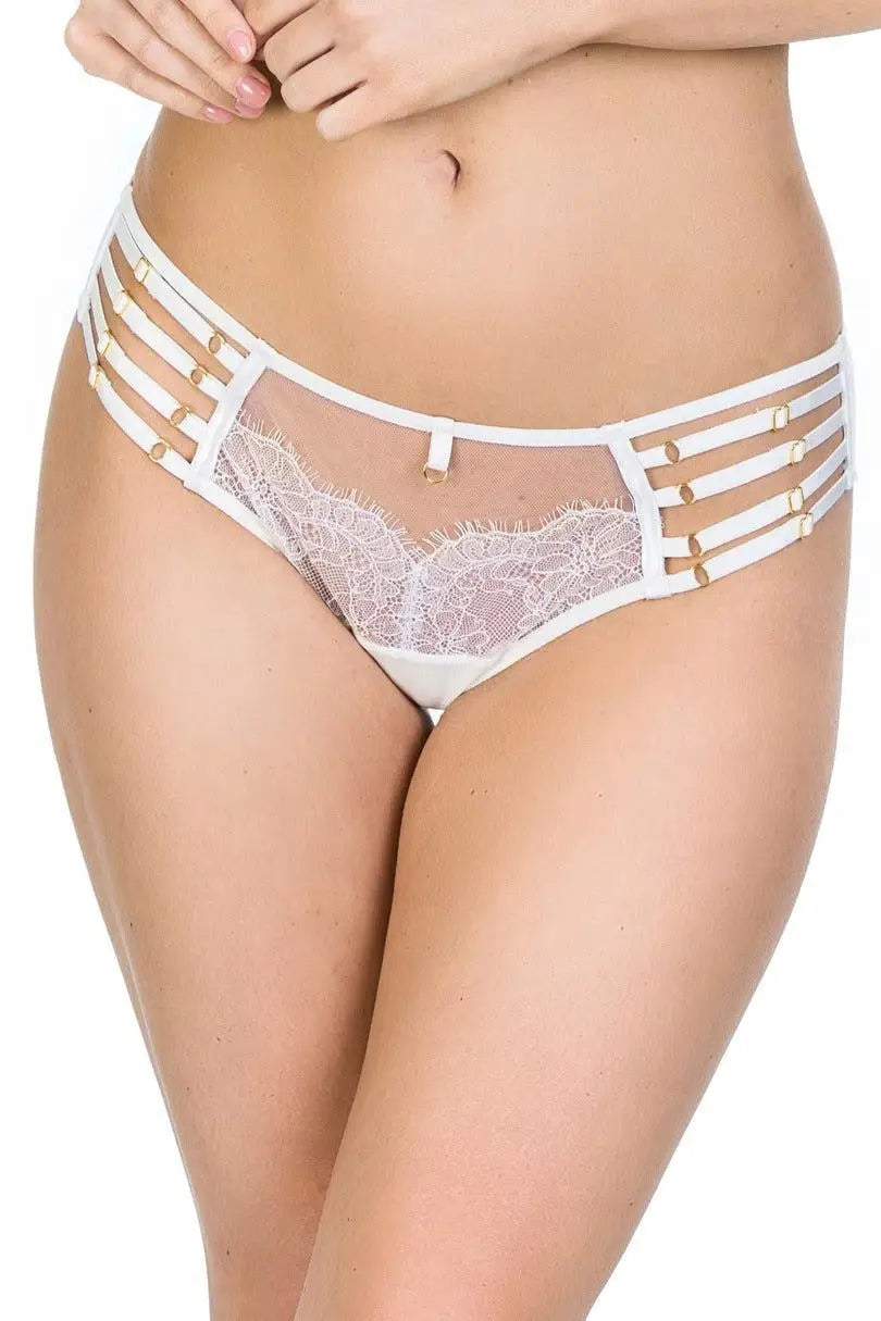 Slip brasiliani - delice - bianco