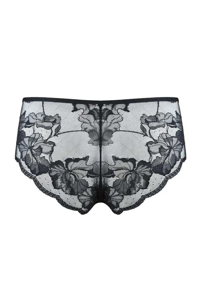 Slip brasiliani da donna - amelia - nero