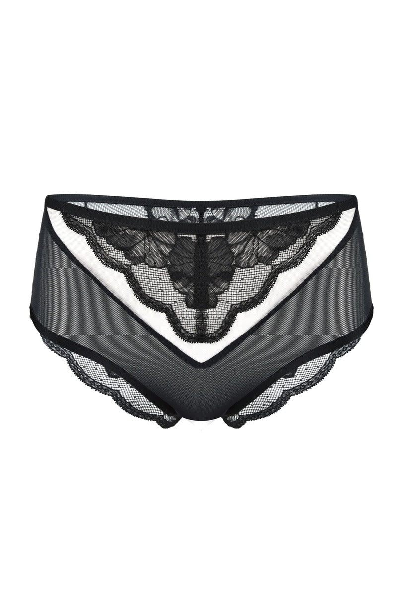 Slip brasiliani da donna - amelia - nero