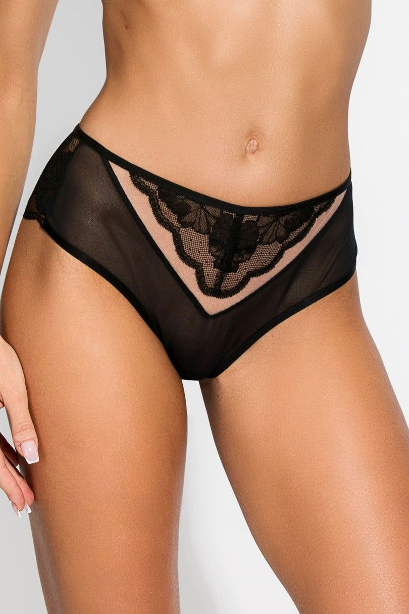 Slip brasiliani da donna - amelia - nero