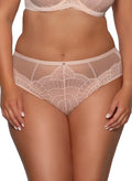 Slip brasiliano da donna - caroline - beige - 2109/b