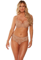Slip brasiliano donna - venere - cappuccino