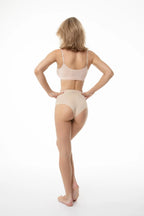 Slip brasiliano da donna vita alta con effetto modellante