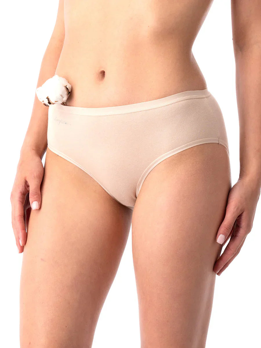 Slip classico midi in cotone - confezione da 2 pezzi - lpc